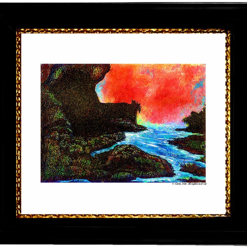 "View At Bay Surrounding The Old Plantation Trade House"